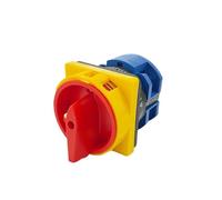690V 63A Padlock Changeover Rotary Cam Switch ON/Off 2 Position 1 Pole LW26GS-63/1 YMW26