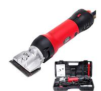 690w Electric Horse Clippers Professional Haircut Trimmer 6 Adjustable Speed, Portable Electric Hair Fur Grooming Clippers,horsehairRed