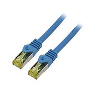 69392 Patch cord S/FTP Cat: 6a RJ45 plug, both ends Line Cu 3 meter GOOBAY