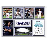 694 Tottenham Hotspur Thomas Frank Xavi Simons Cristian Romero Mohammed Kudus Micky Van De Ven Signed A4 Photograph (21 X 297 CM) Art Work Wall Art Display (REPRINT)