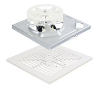 696N-R02 B Unit&Replacement Grille 97011723 for Broan-NuTone BP90,663,670,671,688,689,Bathroom Vent Cover BP90 Replacement Grille for Broan 688,97011723 Bathroom Ceiling Fan with S97012026 Fan
