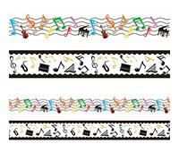 69ft Musical Notes Bulletin Board Borders - Music Room & Classroom Trim Border Paper Decor