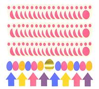 69Pcs Egg Hunt Sign Markers, Festive Egg Hunt Accessories, Easter Bunny Feet for Kids, Easter Egg Hunt Signs for Outdoors Bunny Feet with Trail Set, Easter Yard Signs for Home Garden Party Decor