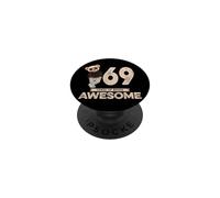 69th Birthday Boy Girl 69 Years Sixty Nine PopSockets Adhesive PopGrip