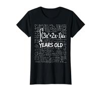 69th Birthday Integral Calculus Math Nerd Funny Value Graphic T-Shirt, Women, Black, XL