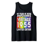 69th Birthday Limited Edition Born in 1955 Tank Top