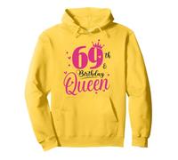 69th Birthday Queen, 69 Birthday Girl, 69 Years Old Bday Pullover Hoodie