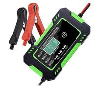 6A 12V Digital Car Battery Charger Fully Automatic Repair Charge For Car Motorcycle Battery Charger Fully Automatic(Green)