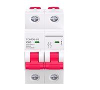 6A-63A 220V 380V Single Phase 6kA 1P 2P 3P 4P Miniature Circuit Breaker(1,C10A)
