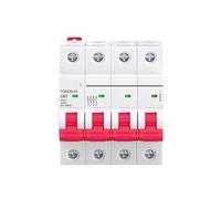 6A-63A 220V 380V Single Phase/Three Phase 6kA 1P 2P 3P 4P Miniature Circuit Breaker(2,C20A)