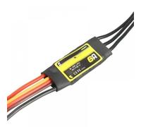 6A Brushless ESC Fixed-wing Electronic Speed Controller Compatible With 2-4S LiPo 5V BEC 0.5A Compatible With RC Airplane And Drone