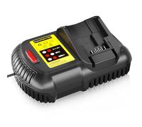 【6A Rapid Charger】 Replacement for Dewalt DCB118 12V/20V 60V MAX Charger DCB101 DCB104 DCB112 DCB115 DCB1104 DCB1106 DCB118 DCB1112, Compatible with Dewalt 12V/20V MAX and 20V/60V Flex-Volt Battery