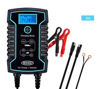 Ring RSC806, 6 Amp Battery Charger and Maintainer. 6V & 12V Smart Charger, Compatible with Stop Start Cars, Vans, Motorcycles, SUV, Leisure