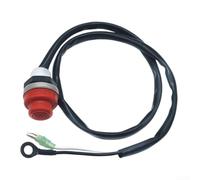 6A0-82550-01 Engine Stop Switch Assembly for 4-40HP Outboard - Waterproof Kill Button Replacement 6L5-82550-00 Marine Safety Tether