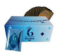 6AGames MTG Starter Collection Commander Booster Box: 500+ EDH TCG Cards with Bonus 30-Card Foil Pack Plus Rares and Mythics - Compatible with Magic