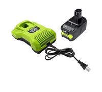 6Ah，Compatible for RYOBI，18V Battery P108 18V One+ Plus Battery 18 Volt Lithium-Ion Power Tools P104 P107 RB18L50 RB18L20 P108(1 Battery)