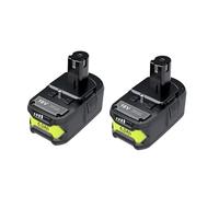 6Ah，Compatible for RYOBI，18V Battery P108 18V One+ Plus Battery 18 Volt Lithium-Ion Power Tools P104 P107 RB18L50 RB18L20 P108(2 Battery)