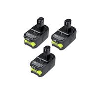 6Ah，Compatible for RYOBI，18V Battery P108 18V One+ Plus Battery 18 Volt Lithium-Ion Power Tools P104 P107 RB18L50 RB18L20 P108(3 Battery)