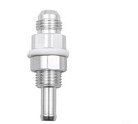 6AN Male Flare Bulkhead Fitting Designed to Accept 5/16 Hose Barb for Direct Fuel Line Attachment in Custom Installations
