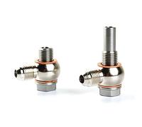 -6AN x 1/4NPSM Banjo Bolt Fitting is compatible with GM Transmission Oil Cooler 97~10 4L80E