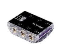 6Channel Charging Adapter for 1S LiHv Battery Charging Dock Inside Heat Sink Various Plugs Inside Cooling Fan