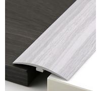 6cm/2.36in Wide Transition Strip, Wood Grain Floor Strip, PVC Floor Transition Strip, Threshold Cover, Floor Covering Strip, Threshold Strip, Suitable For Threshold Height Within 1.8cm/0.7in(Ash,130*6