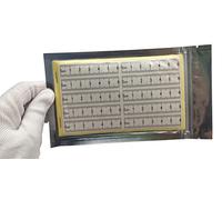 6cm Adhesive Photo Scales(6cm*100pcs), Evidential Photography Rulers, Crime Scene Forensic Supply (White)