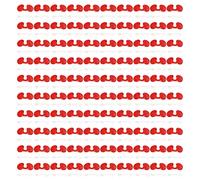 6cm Chicken with Holes, Anti Pecking Chicken Eye Glasses, Plastic Poultry Goggles Accessory for Hens and Roosters, Includes 1000PCS Fixing Plugs for Secure Fit