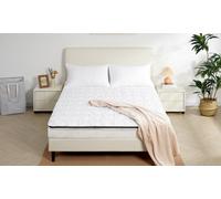 Good Nite Single Mattress Topper Polyester HollowFiber with Elasticated Corner Straps Mattress Cover Pad 6cm Thick (90 x 190 x 6cm)