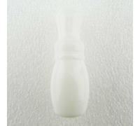6cm Light Blind Cord Pull Skittle Acorn 505D, White, Pack of 2