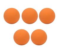 6cm Wall Balls Portable Eco-Friendly Rubber Stress Relief Balls for Swimming 5pcs (Orange)