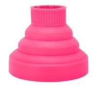 6Colors Foldable Hairdryer Diffuser, Universal Collapsible Folding Hair Blower Diffuser Cover, Fast Drying Blow Dryer Diffuser Attachment, Styling Hairdressing Tool for Curly and Wavy Hair(Pink)