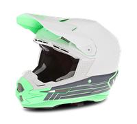6D ATR-1 Split MX Helmet Neon/GreenL Neon,Green
