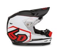 §6D ATR-2 Delta MX Helmet Red-White§