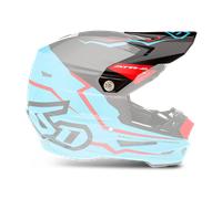 6D ATR-2 Helmet Peak Cyan Cyan