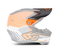 6D ATR-2 Helmet Peak Target Neon Orange Neon Orange