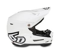 6D ATR-2 Solid MX Helmet Glossy WhiteXL Glossy White