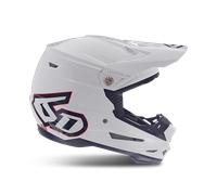 6D ATR-2 Solid MX Helmet WhiteXS White
