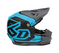 6D ATR-2 Torque MX Helmet Cyan/Grey MattXL Cyan,Grey Matt