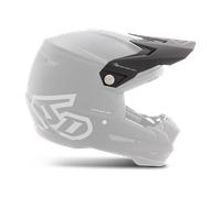 6D ATR-2Y Helmet Peak Matt Black Matt Black