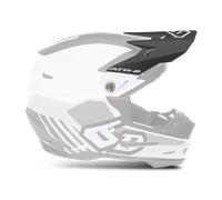 6D ATR-2Y Youth Helmet Peak Target White White
