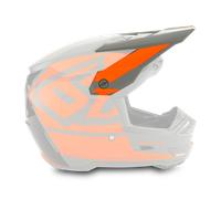 6D ATR-3 Hex MX Helmet Peak Glossy Neon OrangeOne Size Glossy Neon Orange