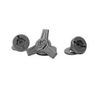 6D ATR-3 MX Helmet Screw Set Grey Grey