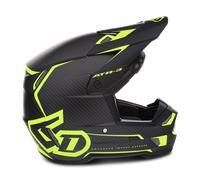 6D ATR-3 Nova MX Helmet Matt Neon YellowS Matt Neon Yellow