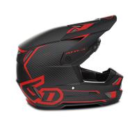 6D ATR-3 Nova MX Helmet Matt RedXS Matt Red