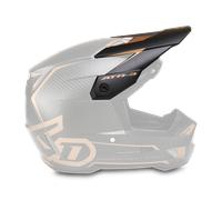6D ATR-3 Nova MX Helmet Peak Matt BronzeOne Size Matt Bronze