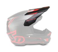 6D ATR-3 Nova MX Helmet Peak Matt RedOne Size Matt Red