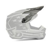 6D ATR-3 Patriot MX Helmet Peak Matt BlackOne Size Matt Black