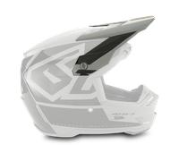 6D ATR-3Y Hex Youth MX Helmet Peak Glossy BlackOne Size Glossy Black