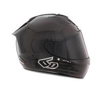 6D ATS-1R Solid Full Face Helmet BlackXXL Black